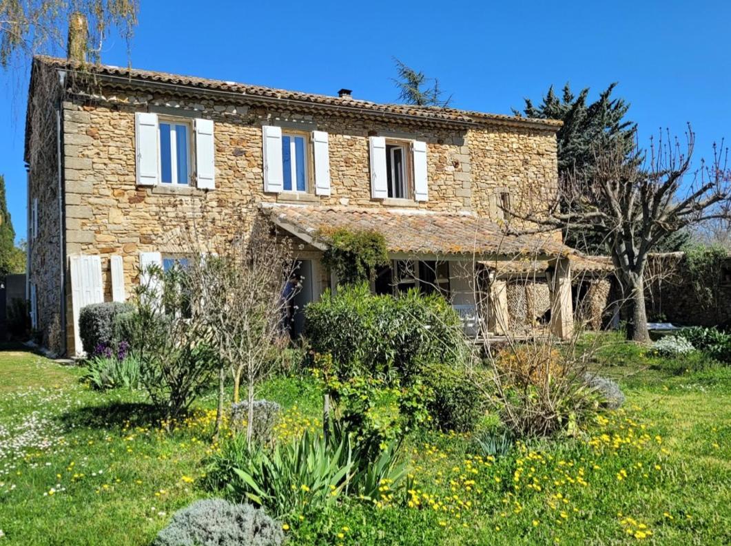 Mas Les Romarins, 10 Min D'Uzes, Piscine Et Grand Jardin Clos, Jeux, Nid De Repos Et Base Pour Activites Dans Le Gard (Adults Only) Exteriör bild